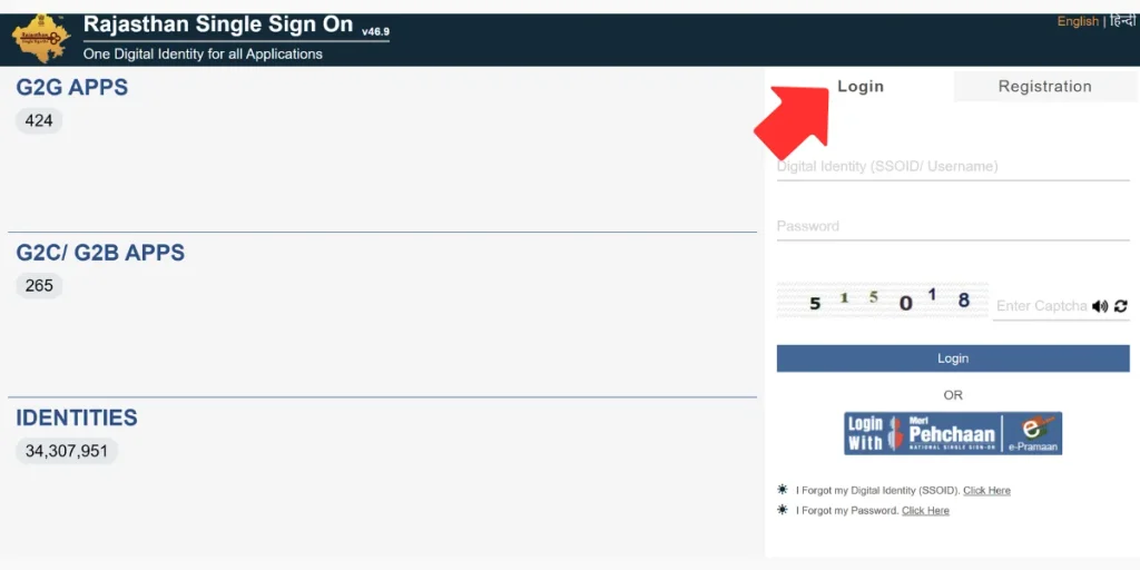 SSO ID Login